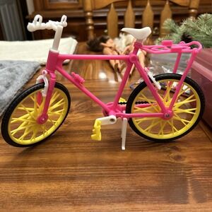 80's Vintage Barbie 10‎ Speed Bike Pink Yellow
